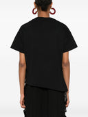 Camiseta asimétrica de algodón de Loewe