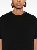 Camiseta asimétrica de algodón de Loewe