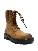 Loewe Sierra Leather Combat Boots