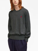 Ami Paris Ami De Coeur Wool Sweater