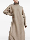Brunello Cucinelli Cashmere Dress With Precious Details