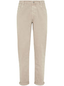 Brunello Cucinelli Denim Cotton Trousers