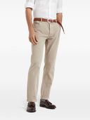 Brunello Cucinelli Denim Cotton Trousers