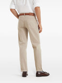 Brunello Cucinelli Denim Cotton Trousers
