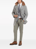 Brunello Cucinelli Gabardine棉质长裤
