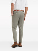 Brunello Cucinelli Gabardine棉质长裤