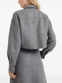 Brunello Cucinelli Virgin Wool Croped Jacket
