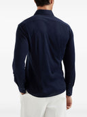 Brunello Cucinelli Silk and Cotton Jersey Shirt
