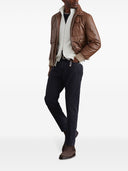 Brunello Cucinelli Faux Layering Cotton T Shirt