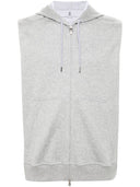 Brunello Cucinelli Cotton Sleeveless Hoodie
