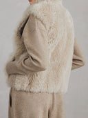 Brunello Cucinelli Shearling And Cashmere Reversible Waistcoat