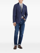 Brunello Cucinelli Prince Of Wales Deconstructed Jacket