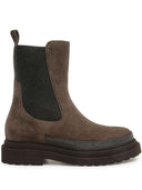 Brunello Cucinelli Chelsea Suede Boots