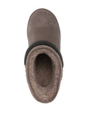 Brunello Cucinelli Suede Ankle Boots With Shearling Lining