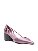 Prada Satin Cut Out Pumps