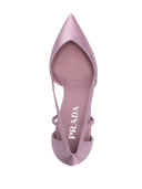 Prada Satin Cut Out Pumps