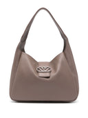 Emporio Armani lederen crossbody tas
