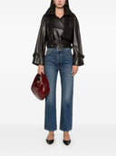 Jeans de algodón Khaite Abigail Denim