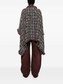 Etro Wool Tweed Cape