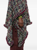 Etro Wool Tweed Cape