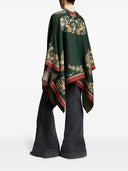 Etro Wool Printed Cape