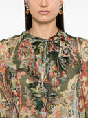 Etro Printed Silk Shirt