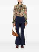 Etro Printed Silk Shirt