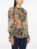 Etro Printed Silk Shirt