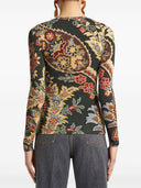 Etro Printed Wool Sweater