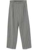 Pantaloni di miscela di lana di moda sportiva