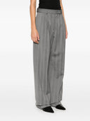 Pantaloni di miscela di lana di moda sportiva