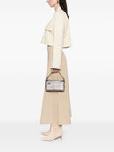 Valentino Garavani Rockstud Small Laminated Leather Shoulder Bag
