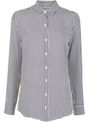 Equipment Striped Silk Shirt