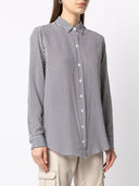 Equipment Striped Silk Shirt