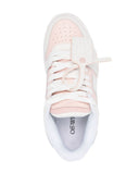 Off White Out Of Office Leather Sneakers