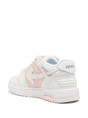Off White Out Of Office Leather Sneakers