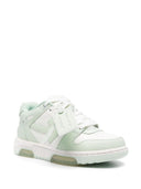 Off White Out Of Office Leather Sneakers