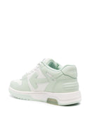 Off White Out Of Office Leather Sneakers