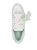 Off White Out Of Office Leather Sneakers