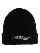 Off White Bookish Wool Beanie