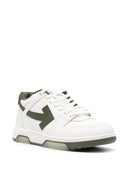 Off White Out Of Office Leather Sneakers
