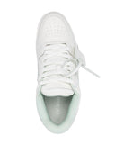 Off White Out Of Office Leather Sneakers