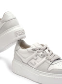 Fendi Fendi Match Leather Sneakers