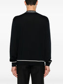 Suéter de cuello redondo de lana Emporio Armani