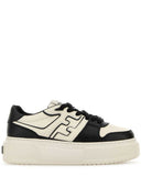 Fendi Fendi Match Leather Sneakers