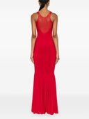 Norma Kamali Fishtail Long Dress
