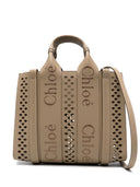Chloè Woody Leather Small Tote