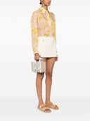 Chloè Woody Mini Canvas And Leather Crossbody Bag