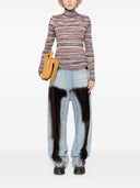Missoni Striped High Neck Sweater
