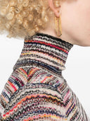 Missoni Striped High Neck Sweater